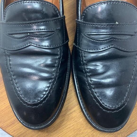 BROOKS BROTHERS Men’s 9 D SHELL CORDOVAN Full Strap Penny Loafer Shoes 06606 main image 6